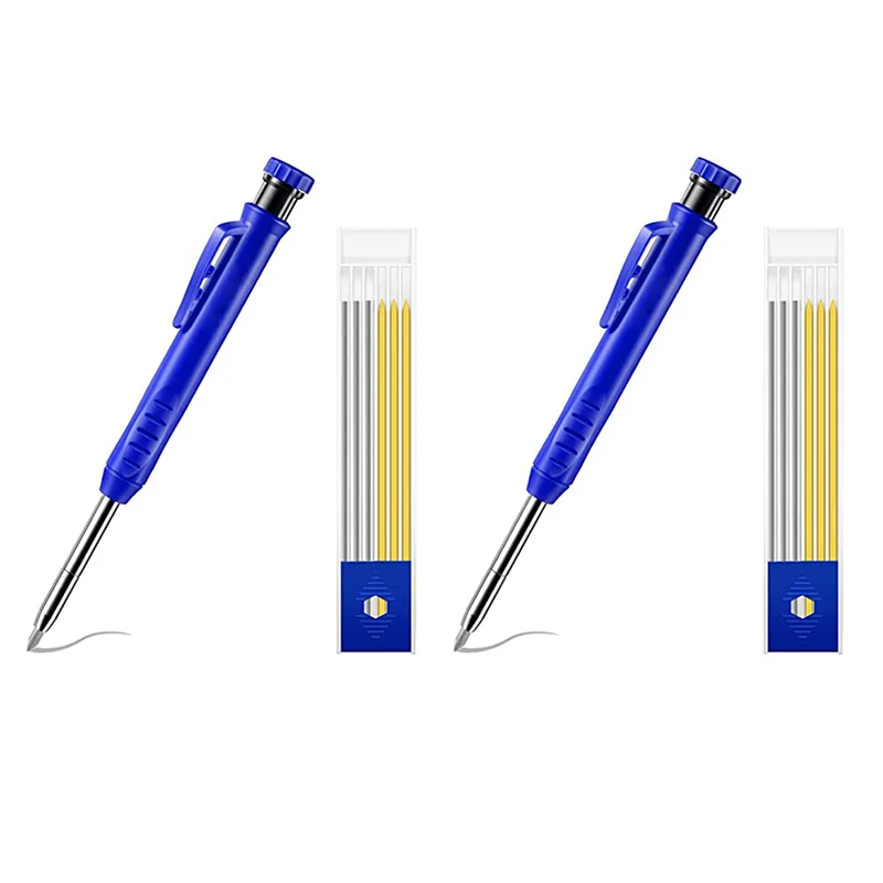 

Y17A 2X карандаш для сварщиков с длинным носом и 14 стержнями 2,8 мм, встроенная точилка