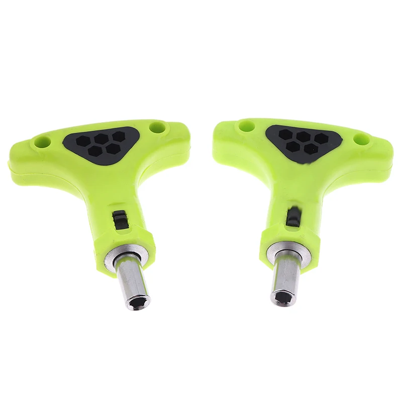 Multifunctional T-Handle Dual-Use Ratchet Screwdriver/Wrench Tool; Labour Saving 1 or 2 piece Set