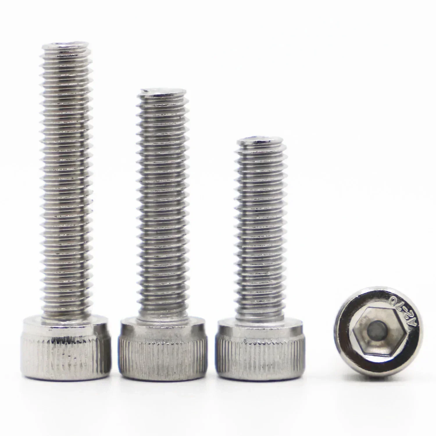 Afbeelding 3: M1.4 M1.6 M2 M2.5 M3 M4 M5 M6 M8 M10 304 Rvs Hexagon Hex Socket Cap Allen Head Bolt Schroef DIN912