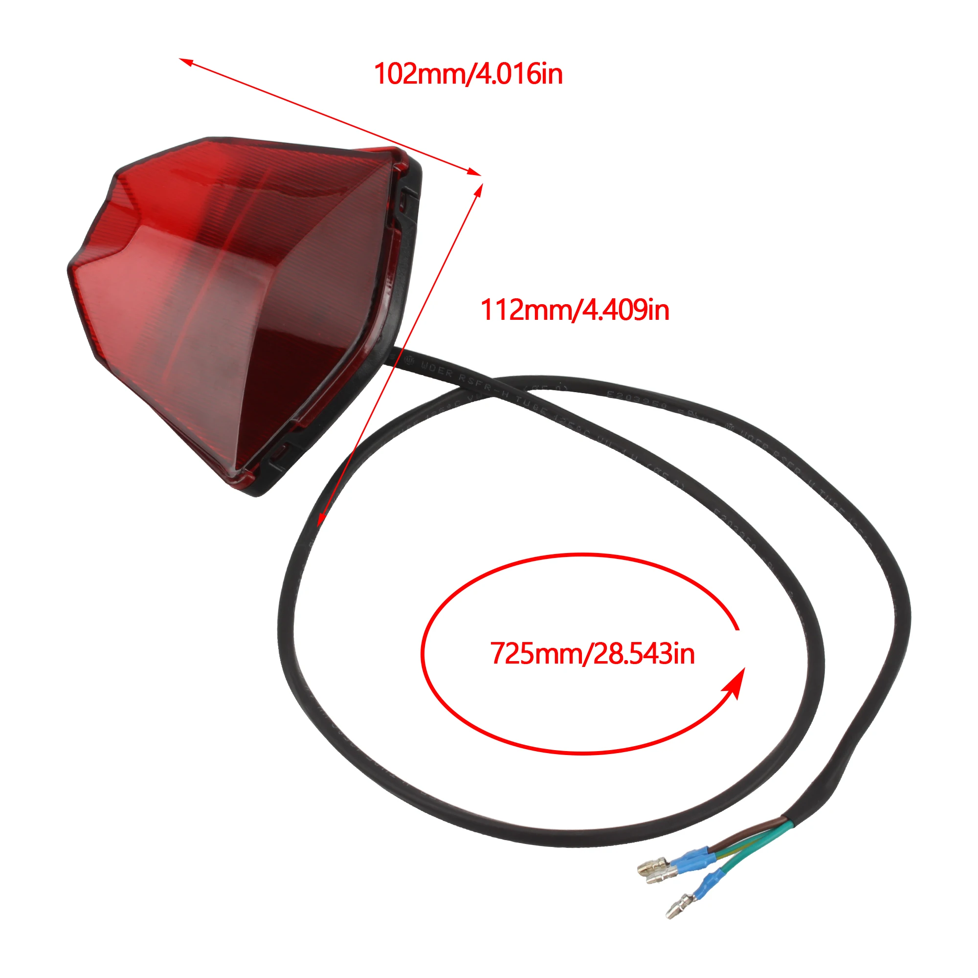 Motorcycle Brake Tail Light, luz de sinal para KTM, Motocross, EXC, XCF, XCW, 150, 250, 350, 450, 500, 530, 2020-2023