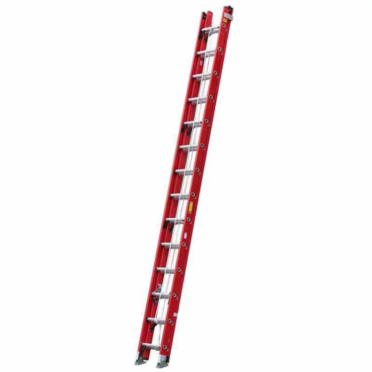 High Quality FRP Step Extension Ladder for Electrical Fire Engineering Heavy Duty Insulated Climbing Tool for Power Work