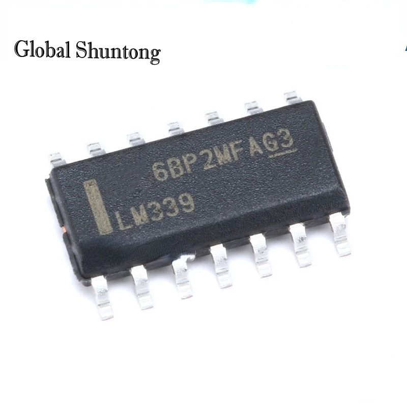 10Pcs LM339 SOP14 LM339D SOP-14 LM339DR SOP LM339DR2G SOIC14 LM339DT SOIC-14 LM339DG SMD 339