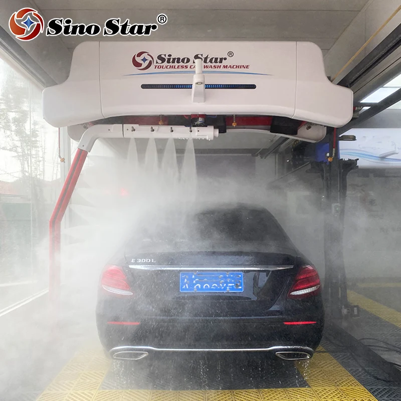 Sino Star T18 Fully Automatic touchless car washing system machine Price Brushless Car Wash Equipment For Gas Station/Wash shop