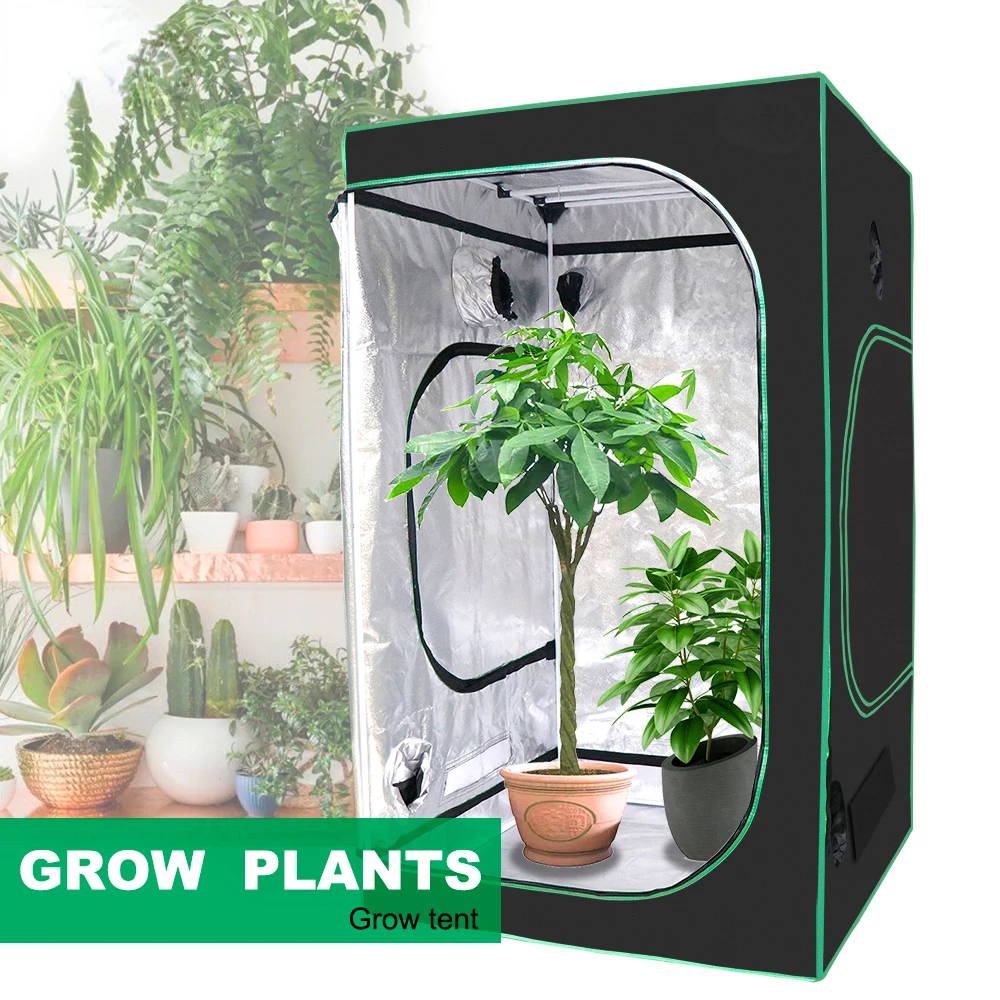 1.2x1.2m Rectangular 600D Supply  flax Indoor Grow Plant Tent