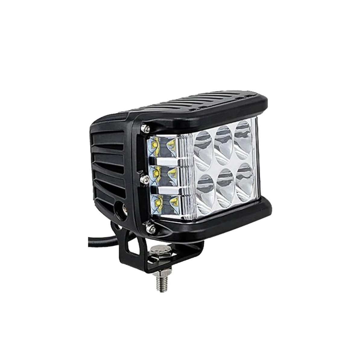 Auto Triple Side Lighted Work Light Dome Light Burst Flashing Light Headlight Spotlight Strobe Light LED Auto Supplies