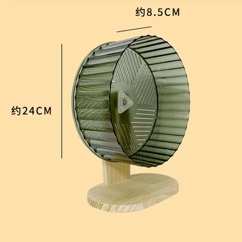 Roda Lari Treadmill Ayam Ruding Bisu 24Cm Roda Lari Hamster Rol Mainan Pelari Perlengkapan Hewan Peliharaan Ayam Ruding