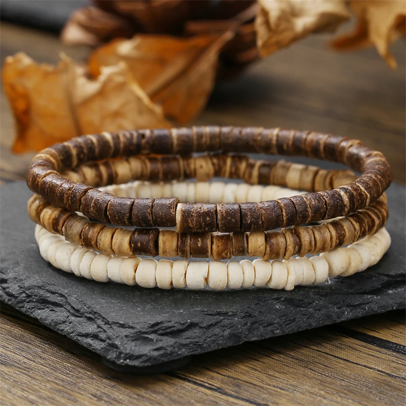 2Pcs Men Bracelet S…
