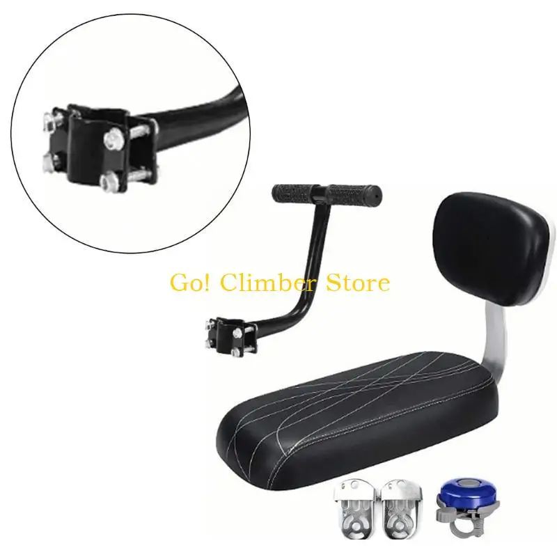 

Q84C Bicycles Детские защитные подушка задние сиденья подушки задними сиденья, включая подушку для подушки для ног, подлокотник