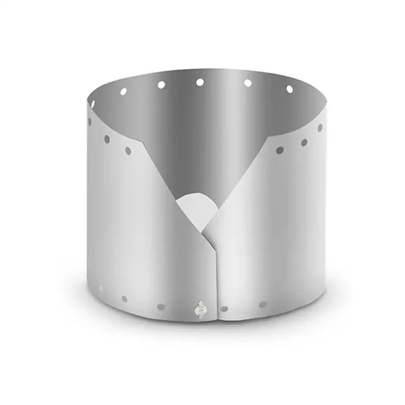 

R6FE Burners Windshield Compacts Folded Camp Stove Windshield Windproofed Face Guards