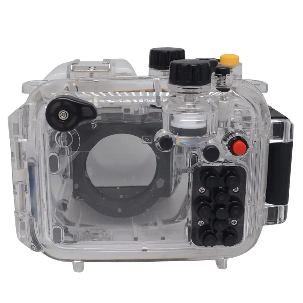 40m 130ft Waterproof Box Underwater Housing Camera Diving Case For Canon G16 as WP-DC52 Bag Case Cover Bag
