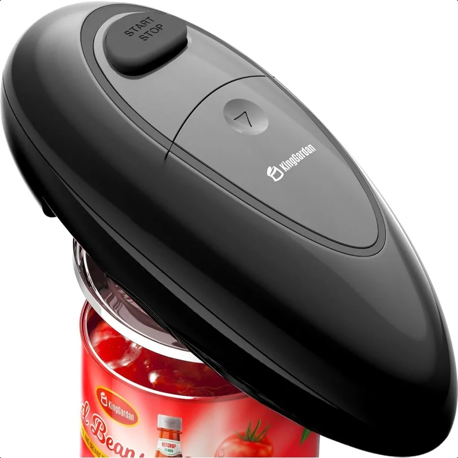 

Effortl OneTouch Electric Can Opener Safety Automatic Can Opener with Smooth Edge Fits All Cans Sizes Battery operated Can Open