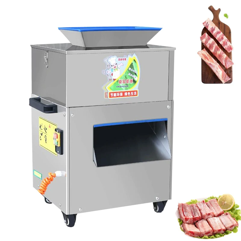 2200W Electric New Arrival Commercial Meat Slicer Chicken Cube Cutting Machine Automatic Meat Cutter For Sale