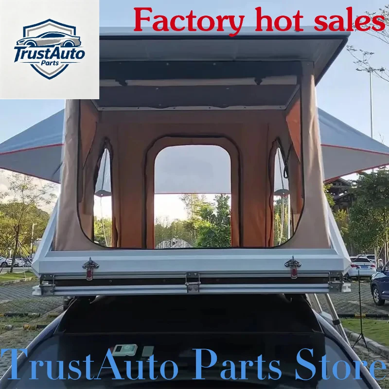 TrustAuto Parts Store Is Having A Hot Sale Wholale Double Layer Z Type Tent Waterproof Ox Material Outdoor Car Roof Top Incl view 5