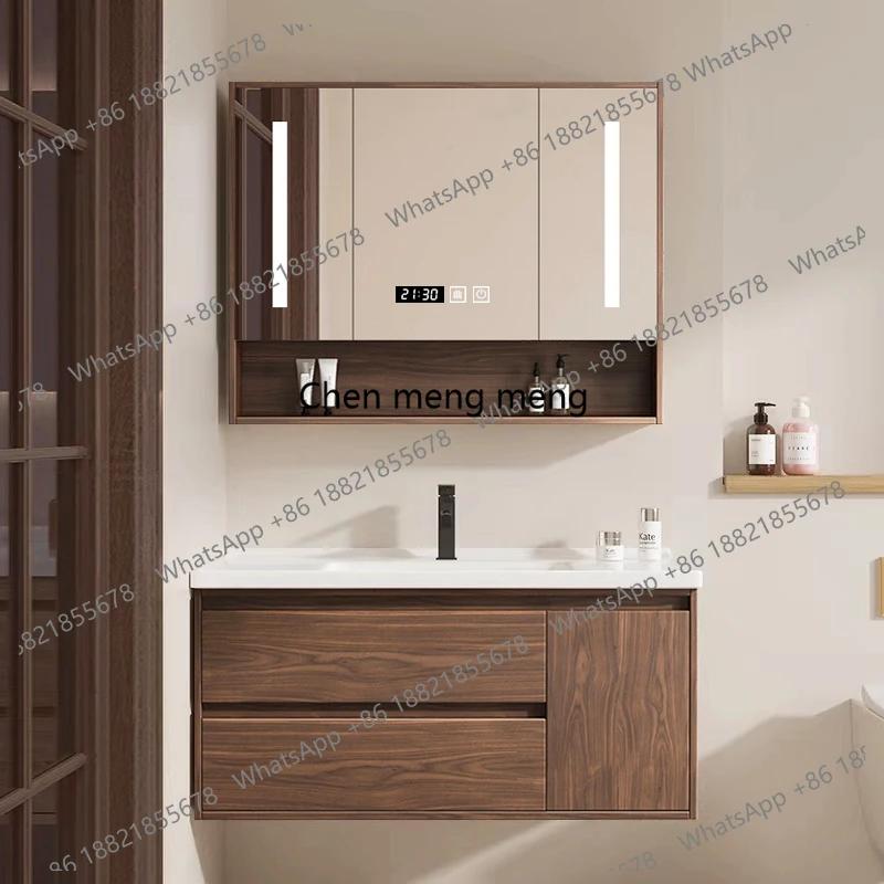

Nordic Storage Bathroom Cabinet Vanity Partitions Sink Decorations Modern Cupboard Trendy Medicine Luxury Archivadores Furniture