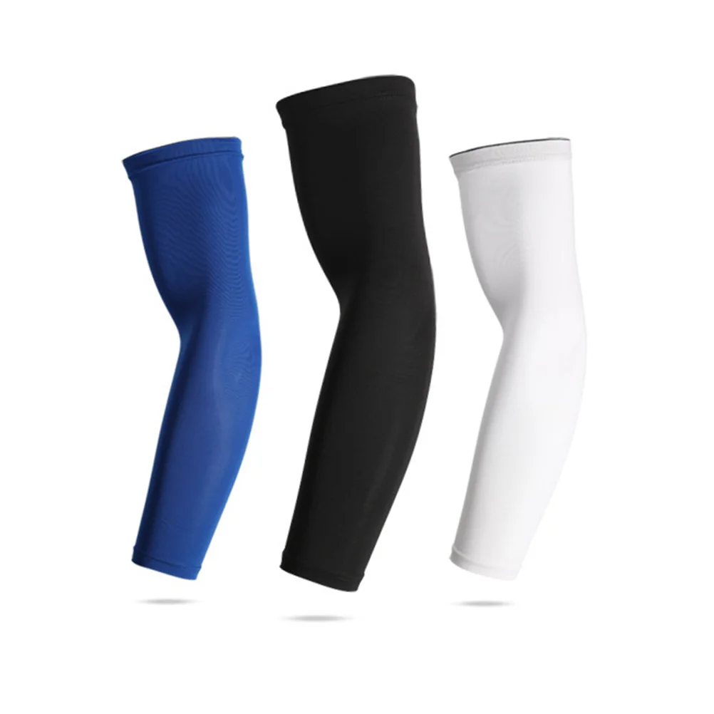 

2pcs Elbow Joint Protection Sleeve Sun Protection Arm For Basketball Volleyball Running Sports Outdoor Training