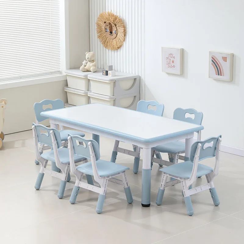 

Kids Desk Children Set Table Chair Classroom Child Study School Tables Room Furniture Children's Childrens Elementary Student