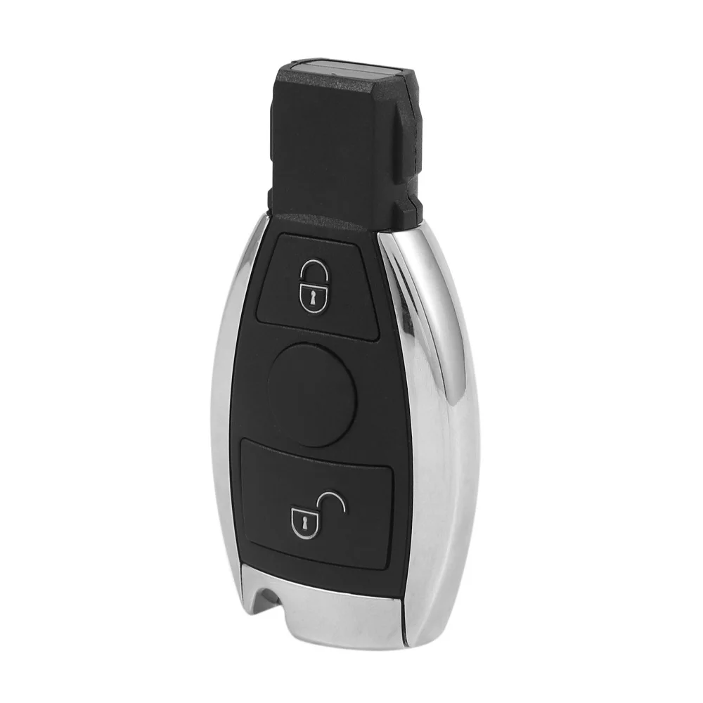 

2 Buttons Remote Car Key 433.92 MHz for Mercedes BENZ 2000+ with NEC&BGA Key Shell Replacement Case