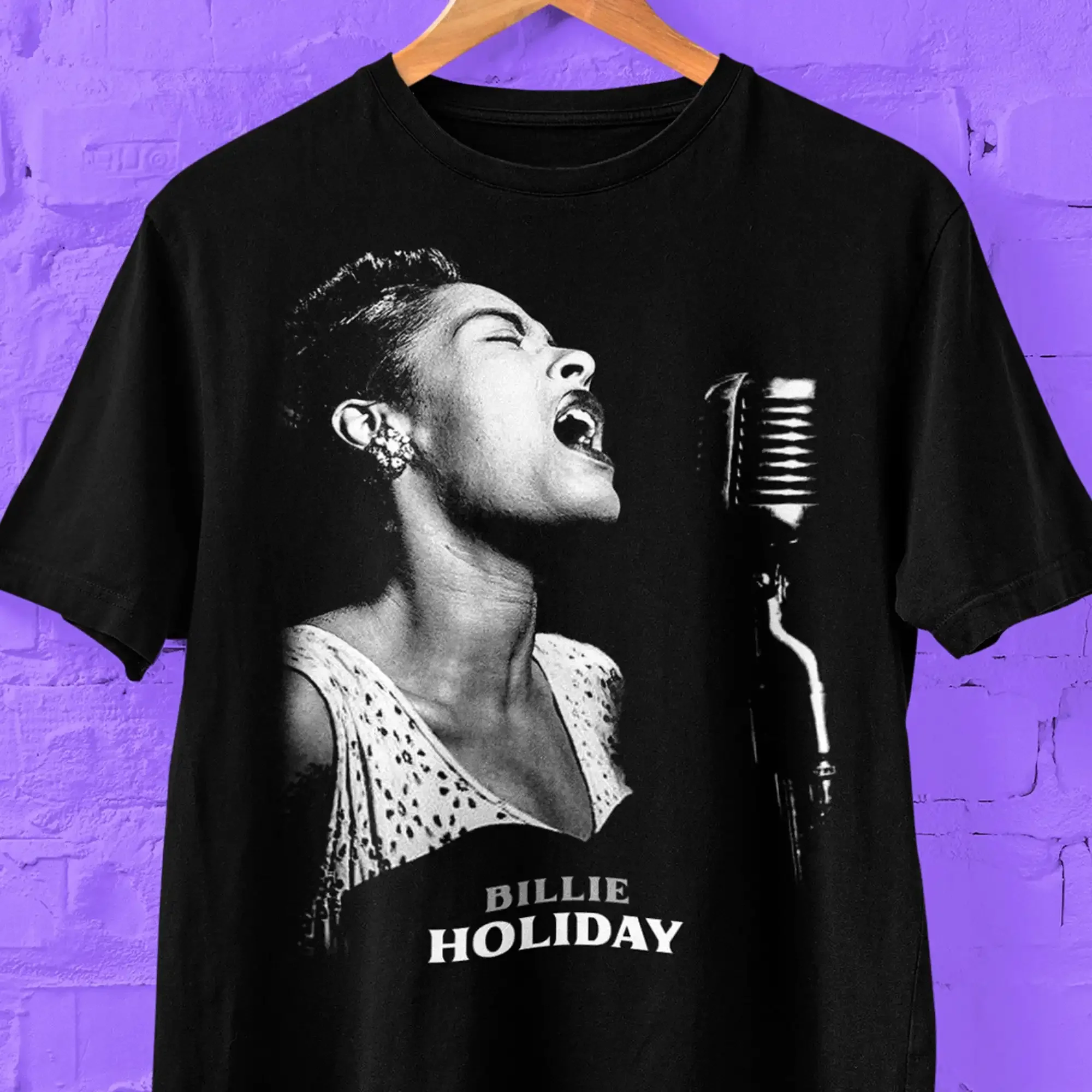 Billie Holiday T Shirt, Billie Holiday Jazz Singer T Shirt, Billie Holiday Jazz Legend Shirt, Jazz Lovers Gift