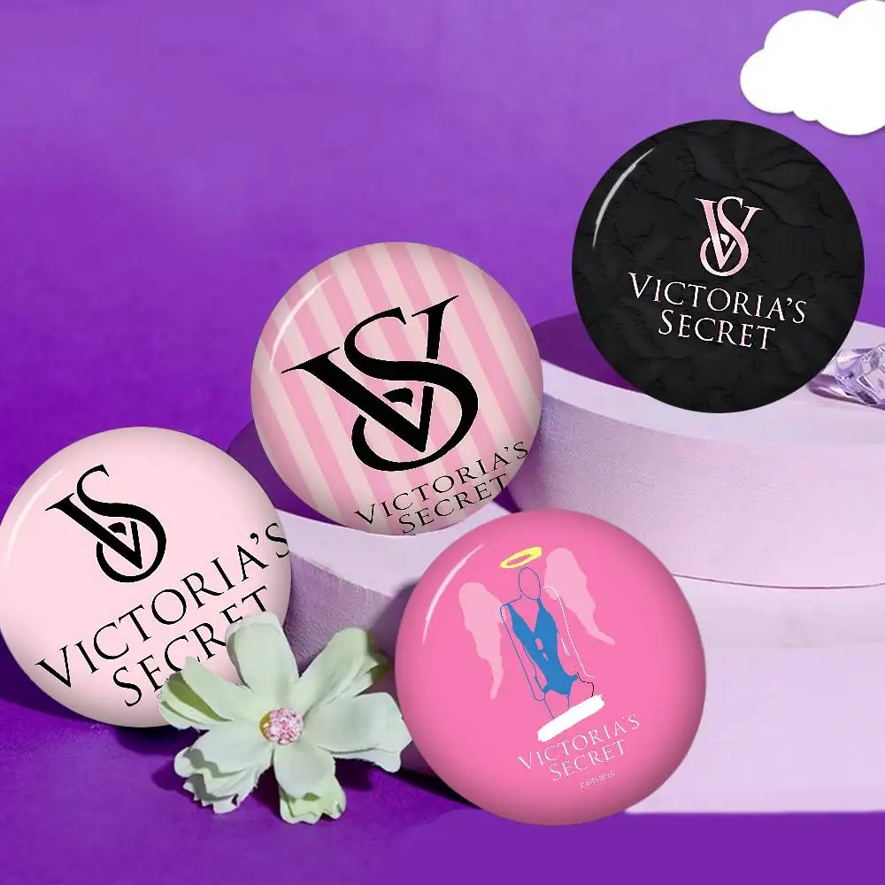 V-Victorias-Fashion-S-Secret 58mm Cute Series Pins Funny Badge Cartoon Animals Brooches Backpack Clothes Gift Accessory