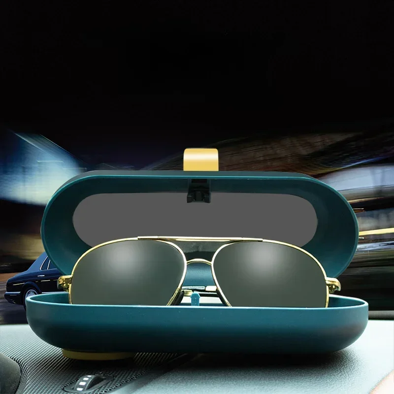 Car Glasses Box Multi Functional Aromatherapy Car Interior Product Creative Sunglasses Storage Box Car Glasses Box Easy Install