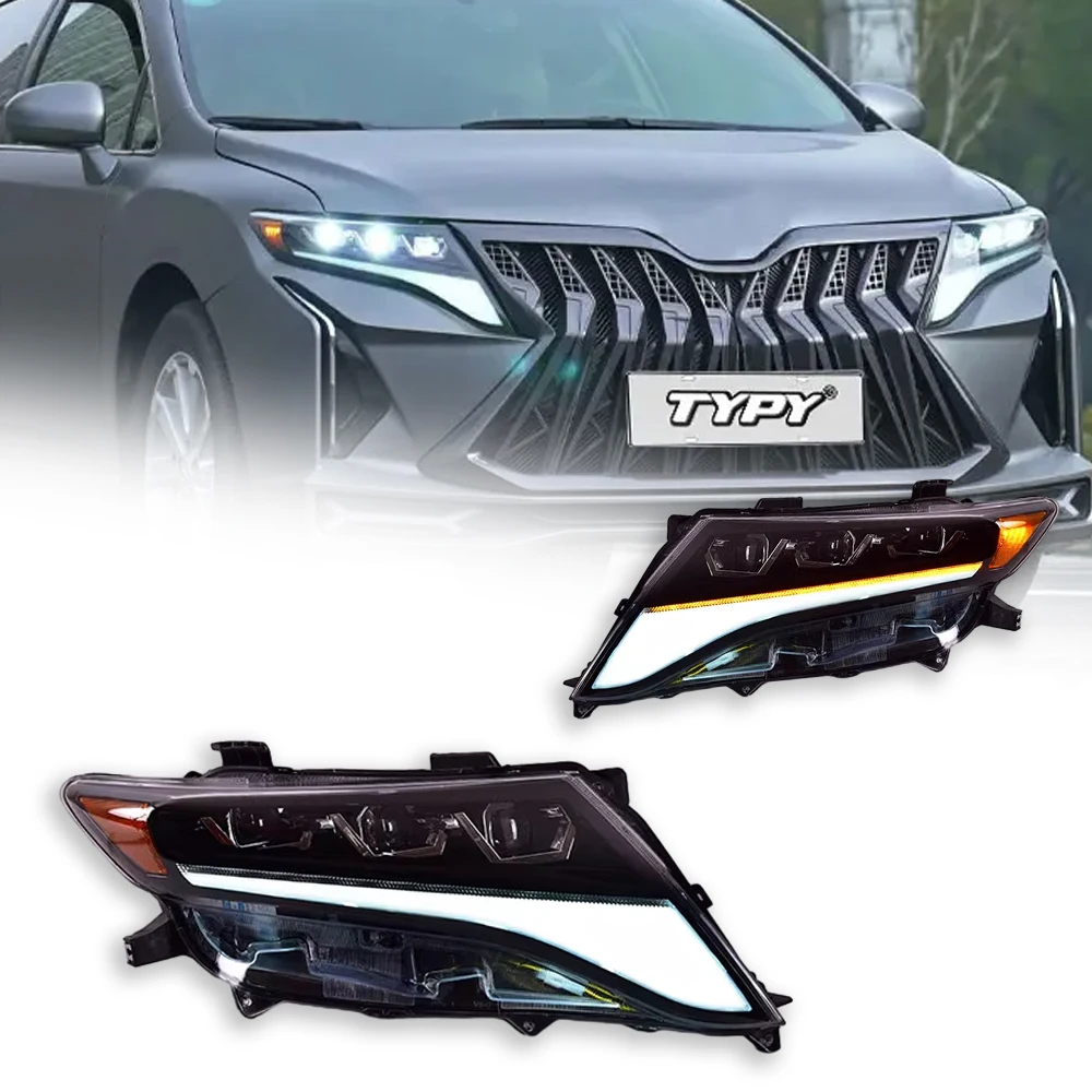 

TYPY Car Headlights For Toyota Venza 2009-2013 LED Car Lamps Daytime Running Lights Dynamic Turn Signals Car Accessories