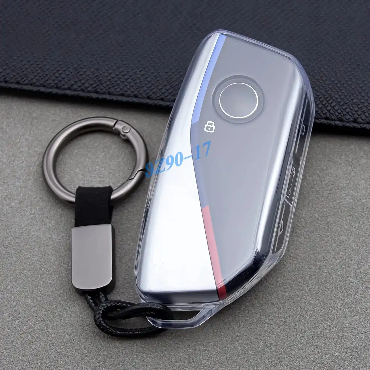For 2022-2025 BMW X1 IX1 IX XM X5 X6 X7 I7 740i U11 I20 G09 G70 G05 G06 G07 Clear Fully Transparent TPU Car Smart Key Cover Case