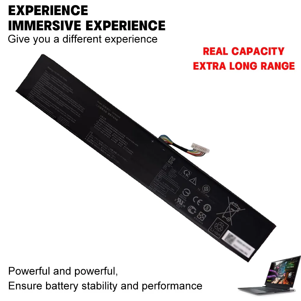 C41N2208 High Capacity 15.48V 74Wh Battery for ASUS ROG ALLY Gaming Handheld RC71L/PC71L Mod Upgrade Free Tools