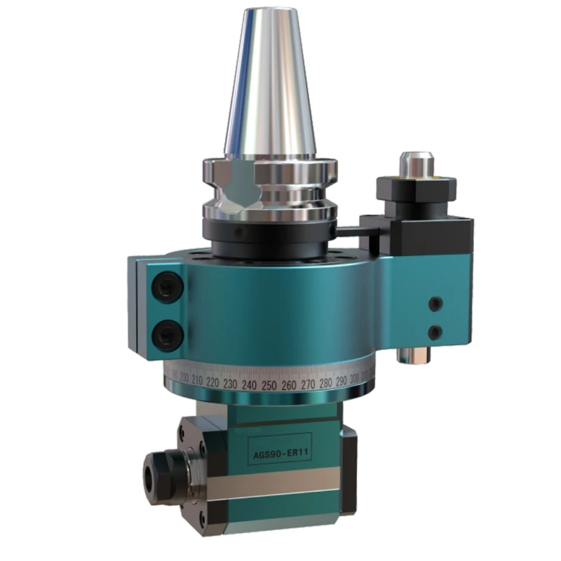 

Легкий BT30 AGS90 ER11 90 градусов фрезерная головка CNC фрезерование под заказ ISO BT HSK держатель инструмента для машин