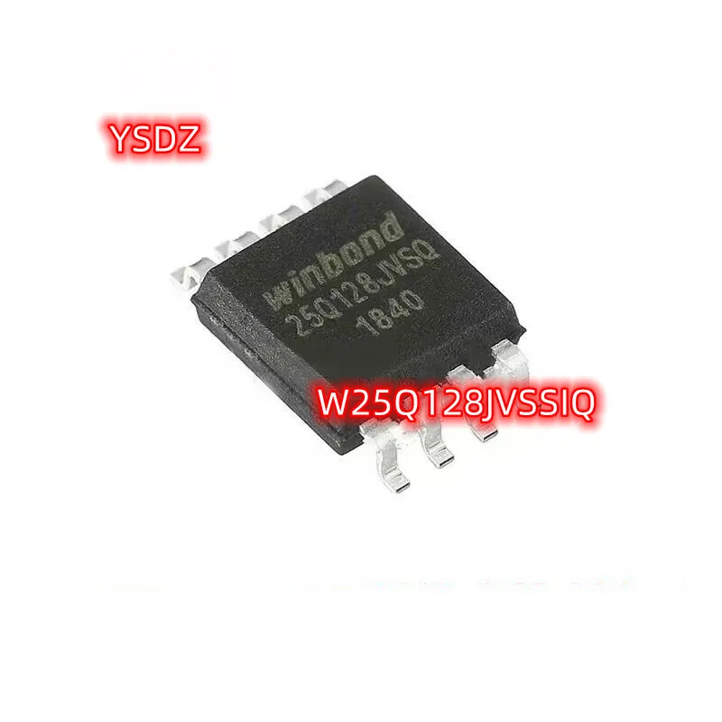 10PCS W25Q128JVSIQ W25Q128JVSSIQ 8-SOIC IC FLASH 128MBIT SPI/QUAD New and original