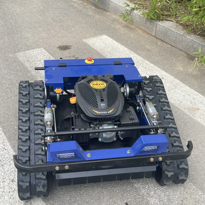 맞춤형 정원 관리인! 모든 지형 제로턴 잔디 깎는 로봇, 정원 원격 제어 잔디 깎는 기계 농업 도구