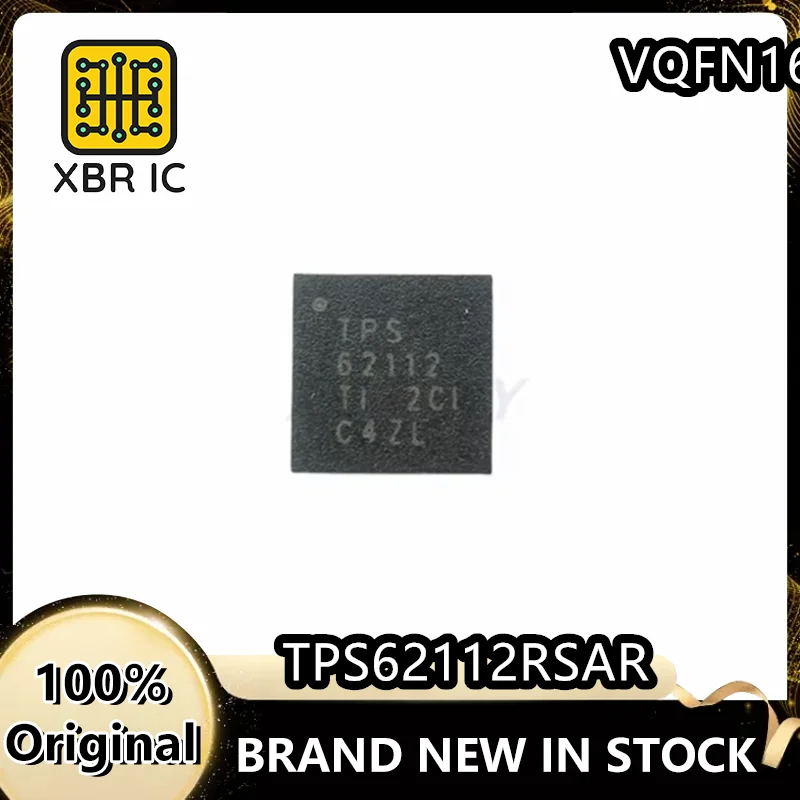 

(10/30 pieces) TPS62112RSAR QFN-16 Silkscreen TPS62112 PMIC-Regulator-DC Switching Regulator Brand new original authentic spot