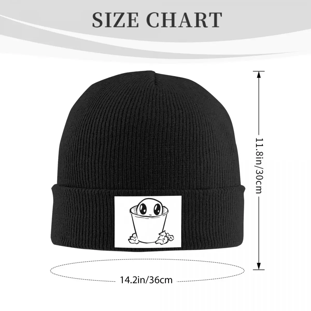 TBH Autism Creature Meme Yippee Warm Knitted Cap Winter Knit Bonnet Hat Skullies Beanies Hip Hop Caps for Unisex