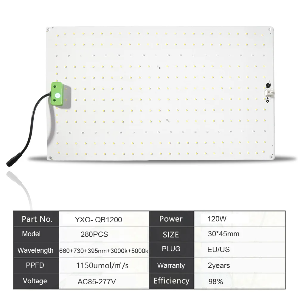 水耕栽培ライト,フルスペクトルLED植物栽培ライト,1000W,lm282b,屋内植物,温室,種子用