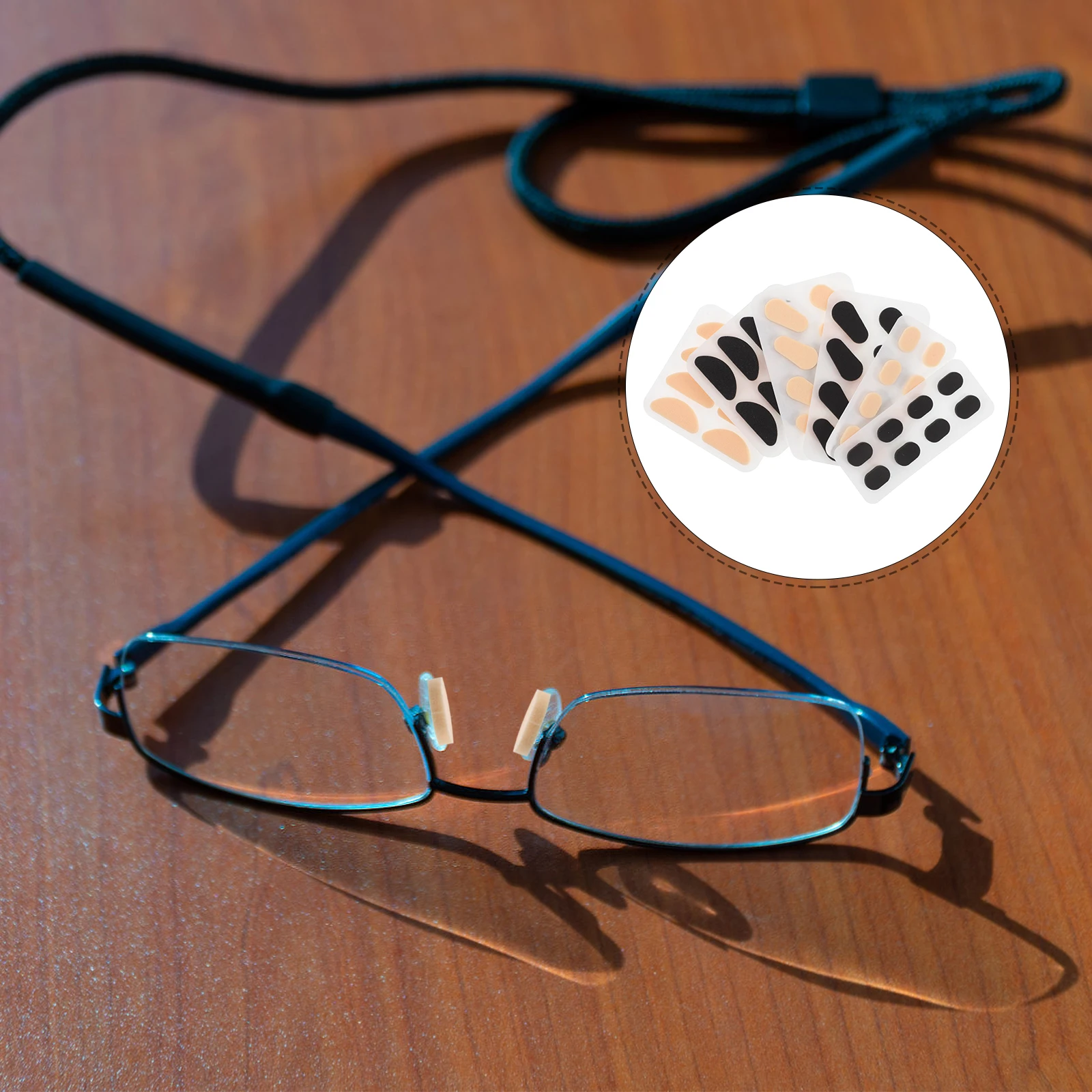 

96 шт., подушечки для носа для очков, мягкая губка из ЭВА, клейкая на противоскользящие подушечки для носа очков для удобного ремонта очков