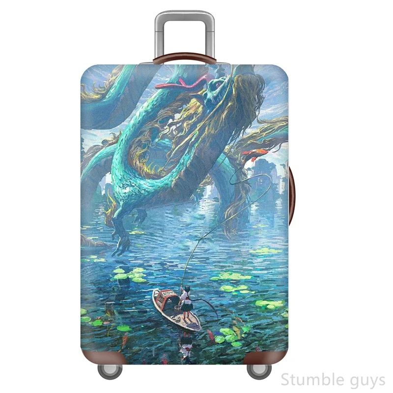 

Premium Stretchy Luggage Protector Cover Protective Anti-Wear Washable Suitcase Cover Essential 18-32 Inch Luggage