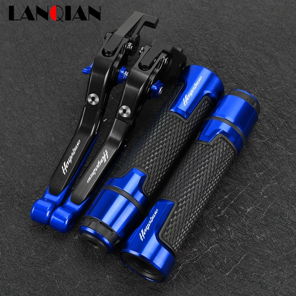 

Motorcycle CNC Brake Clutch Levers Handlebar Handle Hand Grip For SUZUKI HAYABUSA 1999 2000 2001 2002 2003 2004 2005 2006 2007