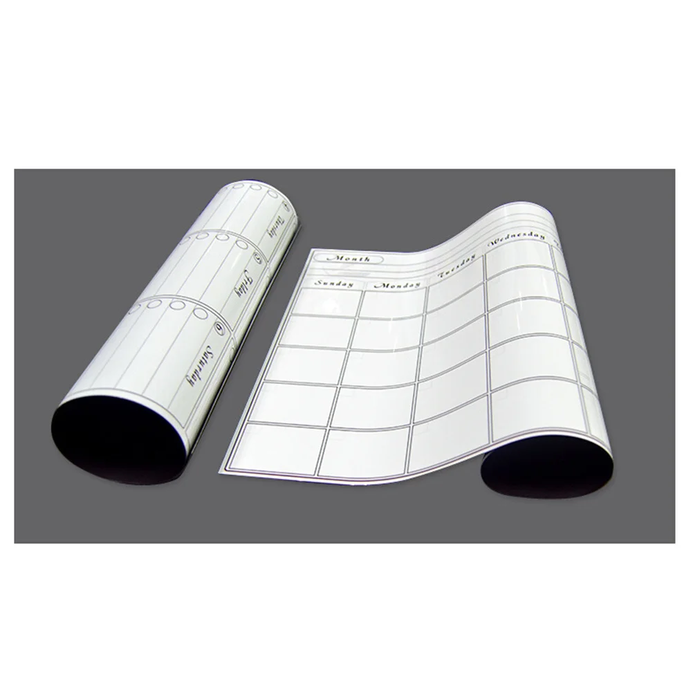 ملصقات الثلاجة المغناطيسية الأسبوعية للمسح الجاف، سبورة بيضاء مكونة من 9 مقصورات، منظم قابل للإزالة للقيام بقائمة قابلة للكتابة #4