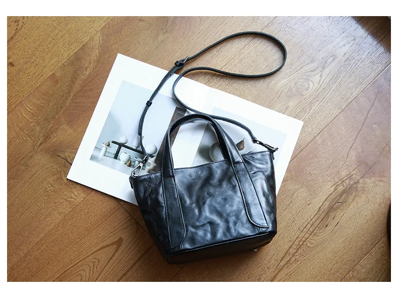 Luxuriöse handgefertigte Damenhandtasche aus Rindsleder der ersten Schicht für Wochenend-Outdoor-Partys, modische Designer-Umhängetasche aus echtem Leder – Detail 14