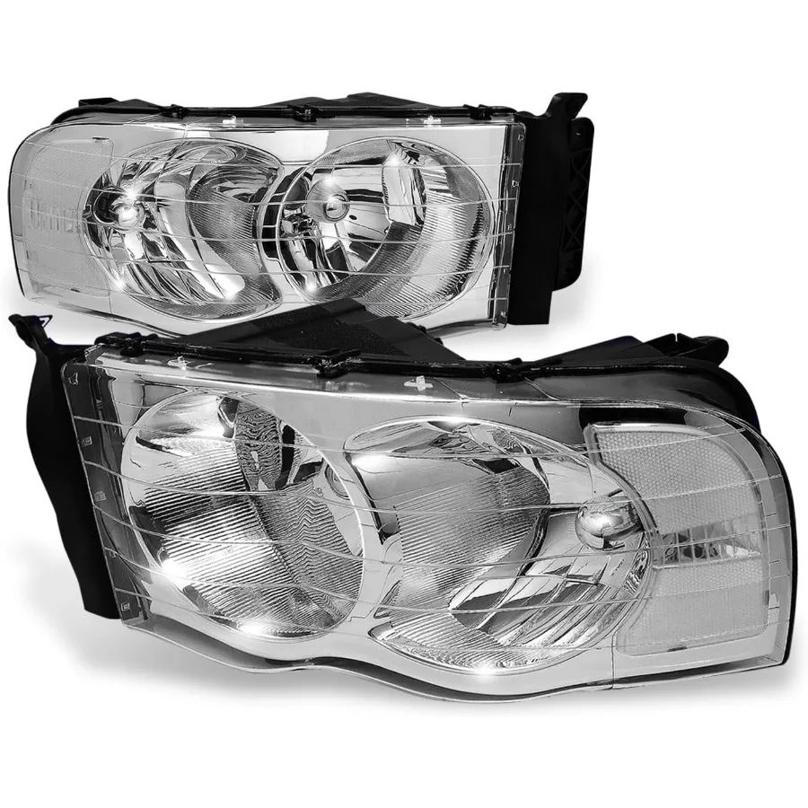 

Галогенная модель фар в сборе для пикапа Dodge Ram 1500 2500 3500 20022005 гг., совместимая со стороны водителя и пассажира C