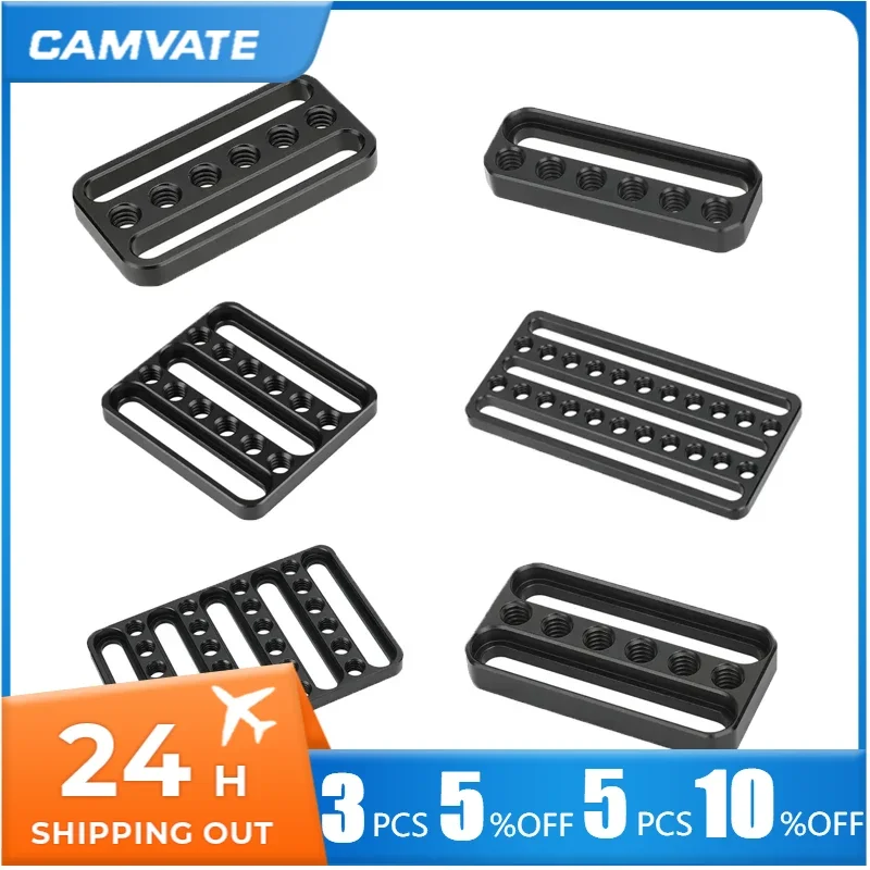 CAMVATE Universal Cheese Plate Camera Mounting Plate With 1/4\