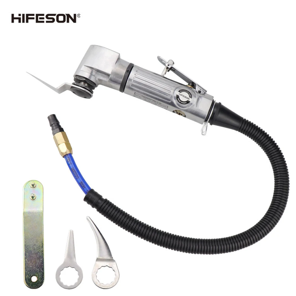 

HIFESON Air Multifunction Window Glass Ceramic Hob Scraper Cleaner Tools Pneumatic Glass Silicone Cutting left and right stoke