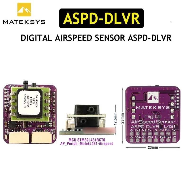 MATEK ASPD-DLVR drone sensor crosses four axes