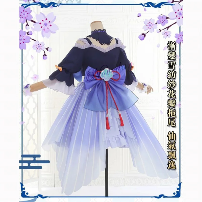 Genshin Impact Cosplay Sango nomiya Koomi Dienst mädchen Kostüm niedlichen Lolita Kleid Frauen Mädchen Halloween Kostüm Outfit