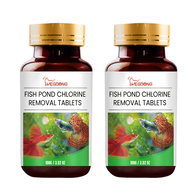 Chlorine Remover Tablets Water Tablets for Clear Fishtanks Safe for Fish New Dropship