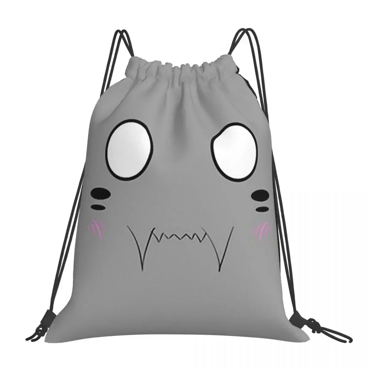 

Cute Alphonse Elric (FMA) Backpacks Portable Drawstring Bags Drawstring Bundle Pocket Sports Bag BookBag For Man Woman Students