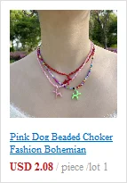 Einfache Rocailles Strang Halsband Mode Koreanische Kragen Charme Bunte Handgemachte Böhmen Halskette Frauen Strand Weibliche Schmuck – Detail 3