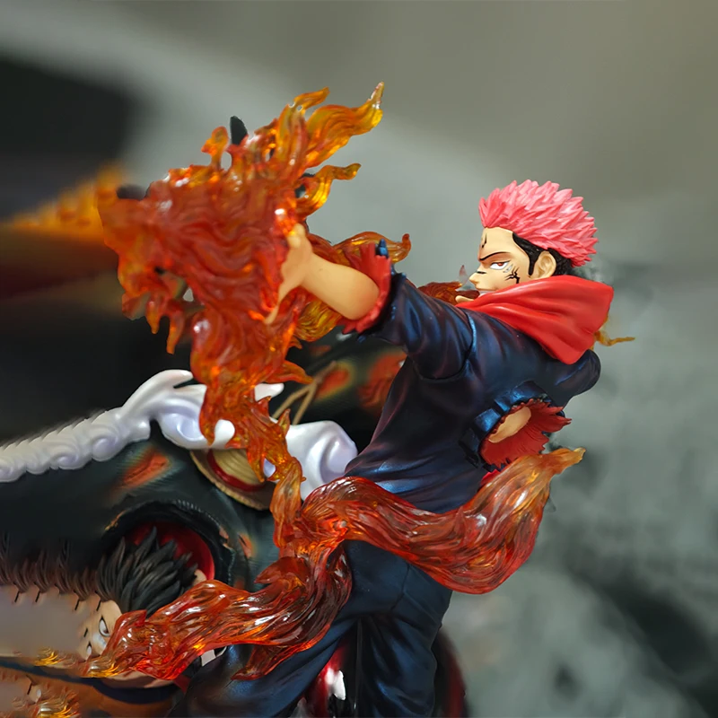 جديد في المخزون 28 سنتيمتر Jujutsu Kaisen شخصيات كرتونية Itadori يوجي أرقام Ryomen Sukuna بولي كلوريد الفينيل تمثال جمع نموذج هدية مزخرفة لعبة