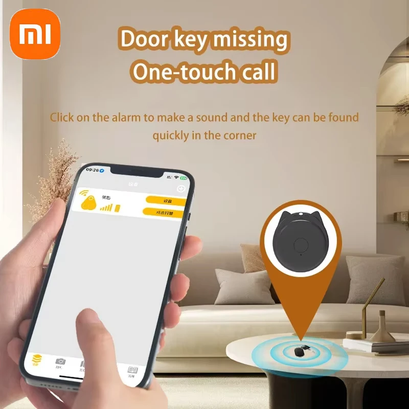 5pack Xiaomi Intelligent Locator Smart Finder Wallet Children's Pet Location Tracker Anti-lost Device Bluetooth 4.0 Mini Tracker