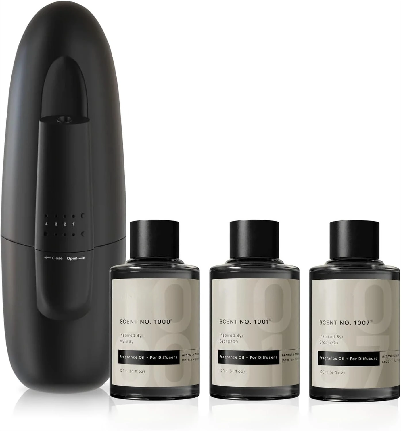 2026 New Upgrade Waterless Diffuser And 3 Top Selling Hotel Fragrance Oils - Essential Oil Diffuser For Home - Room Fra