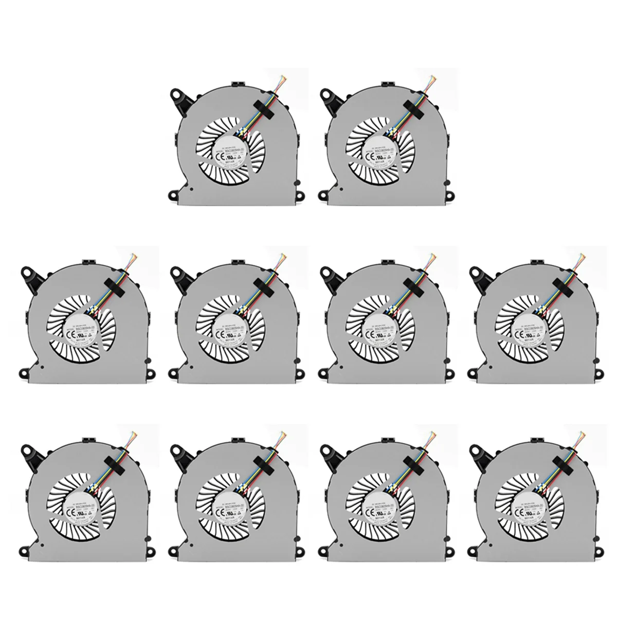 10X CPU Cooling Fan for NUC8I7BEH NUC8 I3 I5 I7 Computer Fan BSC0805HA-00 DC05V 0.60A 1Z24L9R 4 PIN